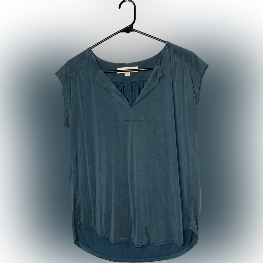 LOFT short sleeve blouse size small